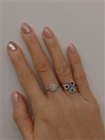 Anello Damiani Donna Margherita in Oro bianco Diamante 0.16 Ct 20072979 - 20072979